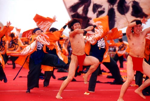  台灣燈會 日本YOSAKOI SORAN舞蹈表演