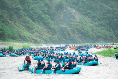 東部海岸運動觀光活動─2023秀姑巒溪泛舟鐵人三項競賽 泛舟 (1)