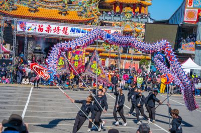 「苗栗𪹚龍」系列活動 貓裏客家龍龍競技銀質獎尚好龍藝