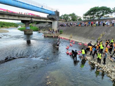 義魄千秋-2023全國義民在新竹縣 燃放水燈