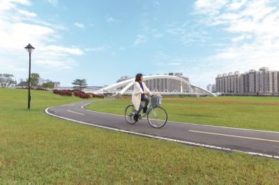 台灣觀光韓文雙月刊─2025.1月號_新北新店區 新店溪自行車道